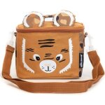 Sac gouter isotherme les dglingos - tigre - nylon - enfant - marron - orange
