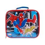 Sac  goter isotherme - spiderman - multicolore - 26x21x7 cm - pour enfants - nettoyage facile