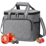 Sac isotherme 15l glacière souple isotherme sac picnic pliable grande capacité imperméable sac réfrigérant ... Sac isotherme 15l glacière souple isotherme sac picnic pliable grande capacité imperméable sac réfrigérant ...