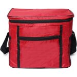 Sac isotherme glacire repas goter djeuner pique - nique voyage rouge