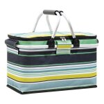 Sac isotherme multi - couleurs - bininbox - lunch bag pliable grand capacit - bleu - synthtique - 40 ...
