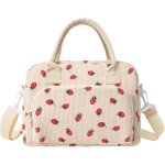 Sac isotherme repas femmes 12l grande lunch box isotherme sac r�utilisable imperm�able avec bandeouli�re ...