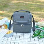 Sac isotherme repas lunch box bag isotherme femme glaciere souple isotherme sac repas pour enfant travail ...
