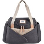 Sac � langer - beaba - sydney - gris chin� fonc�