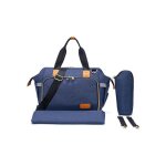 Sac � langer b�b� multifonction avec tapis � langer et poches isothermes sac � dos de voyage imperm�able ...