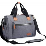 Sac � langer grande bandouli�re multifonctionnel b�b� - welavila - quotidien - gris - femme