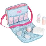 Sac à langer pour poupons princess coralie - klein - 7 accessoires de puériculture inclus Sac à langer pour poupons princess coralie - klein - 7 accessoires de puériculture inclus