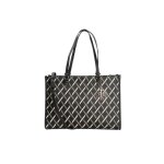 Sacs � main armani exchange femme saffiano noir synth�tique