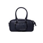 Sacs � main armani exchange femme satchel noir polyester