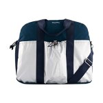 Sac � main bensimon madrid - cobalt - argent - cobalt - argent