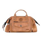 Sac � main - cabaia - adventurer nubuck crossbody s - marron clair moscow - 2l - bandouli�re amovible ...