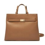 Sac � main camel femme tommy hilfiger heritage satchel