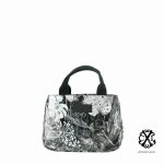 Sac � main - christian lacroix - flamenco - canvas enduit - 6 litres - noir