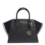 Sac � main en cuir pour femme avril large 35f4g4vs3l - le noir