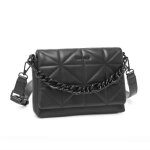 Sac � main femme 22x4x16cm sac � bandouli�re en cuir pu sac imperm�able pour le travail shopping party ...