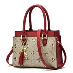 Sac � main femme sac bandouli�re en cuir pu sac port� epaule el�gant grande capacit� pour travail shopping ...