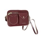 Sac � main femme avec bandoulliere paul&joe sister - couleur:bordeaux