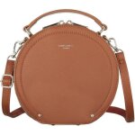 David jones - sac bandouli�re rond femme - sac � main port� epaule cuir pu rigide - besace arrondie mode ...