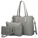 Sac � main femme ensemble de 3pcs grand capacit� sac femme sac � bandouli�re femme sac fourre - tout ...