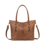Sac a main femme vintage xjydncg sac bandouli�re femme grand capacit� - dfcv803 - marron