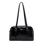 Sac a main femme - xjydncg - sac bandouli�re femme �l�gants - cuir pu - noir