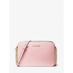 Sac � main - michael kors - jet set - cuir saffiano - rose - bandouli�re