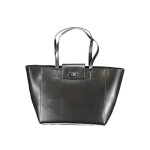 Sac � main en polyester noir calvin klein