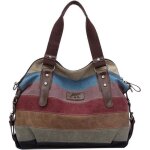 Ce sac � main r�tro en toile est �l�gant et polyvalent. il est fabriqu� � partir de mat�riaux de haute ...