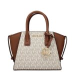 Sac � main en tissu beige michael kors