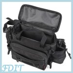 Sac de mat�riel de p�che de grande capacit� tissu oxford ripstop avec porte - bouteille deau sac de taille ...