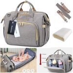 Sac de messager  langer pour bb multifonction impermable sac  langer pour bb sac de voyage portable ...