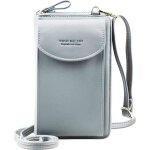 Sac pour mobile tlphone portable mini sacs bandoulire rglable femmes portefeuille sac en cuir pu ...