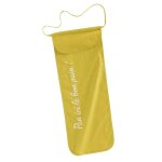Sac a pain 28 x 70 cm coton cuistot jaune