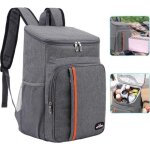 Sac de pique - nique sac � dos isotherme � glaci�re 18l sac isotherme portable pour d�jeuner plage pique ...