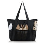 Sac de plage grande capacit�sac a main femme imperm�able et anti - sable pour femmenoir