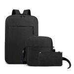 Sac polochon de style professionnel sac dcole pour tudiants noir capacit denviron 11 litres.
