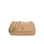 Sac port paule effet capitonn giully - guess jeans - femme u beige
