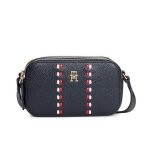 Sac p�rte �paule femme tommy hilfiger bleu - sac bandouli�re cuir pu