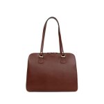 Sac port paule hexagona ref 52377 marron 39 * 30 * 10