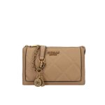 Sac port� �paule en simili cuir - guess jeans - femme u beige