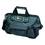 Sac porte - outils - stanley - fatmax 1 - 93 - 950 - base rigide rsistante  l'eau - souple - mtallique ...