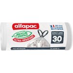 Sacs - poubelle 30l - edilix - lot de 20 - lien coulissant - transparent - 65x70 cm - bi - mati�re recycl� ...