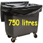 Sacs poubelle grande rsistance - 750 litres - 50 sacs poubelles