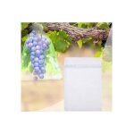 Sac de protection fruits - organza - 100 sachets - 30cm x 20cm - transparent