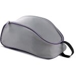 Sac range chaussures - ki0501 - gris clair et violet