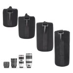 Sac de rangement pour objectif tui pour appareil photo 4pcs s m l xl 4pcs sac de rangement pour objectif ...