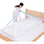 Sacs de rangement sous vide grands 2pcs matelas - refermables r�utilisables avec pompe � vide pour v�tements ...