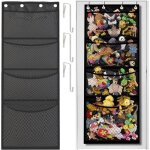 Sac de rangement suspendu gros sac suspendu mural sac suspendu en filet avec crochet en mtal pour ranger ...