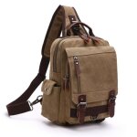 Sac sacoche bandoulière en toile sac dépaule de voyage exterieur sac de poitrine pour homme - femme - ... Sac sacoche bandoulière en toile sac dépaule de voyage exterieur sac de poitrine pour homme - femme - ...