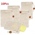 Sac � savon - durable - 10 pcs - sisal en fibres - 531 � 354 pouces - beige